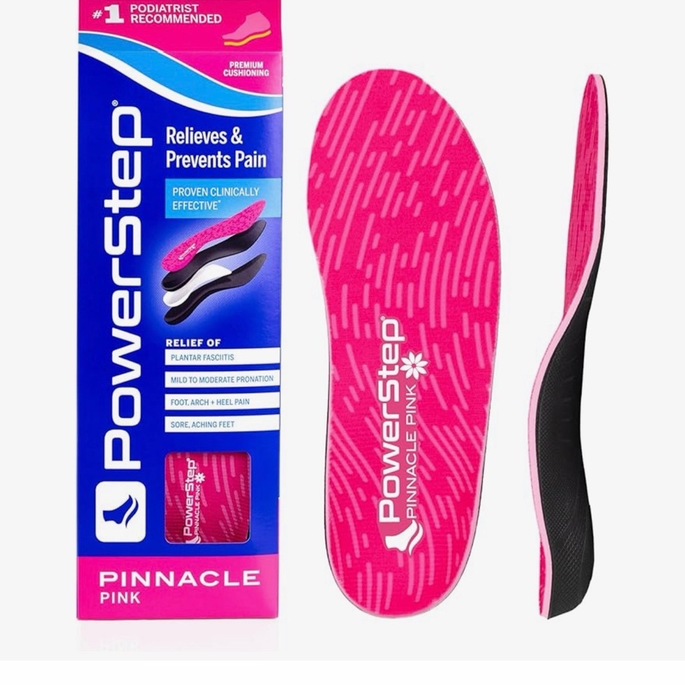 Pinnacle Pink Women's Insoles - Supportive Cushioning